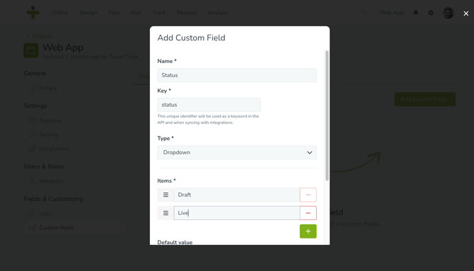 Custom-field-create
