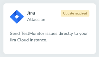 Jira requires an update